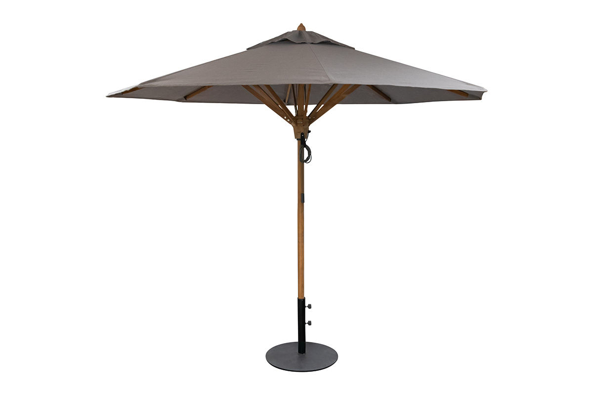 Baya Round Teak Umbrella (Ø3m/10') - Frame Only